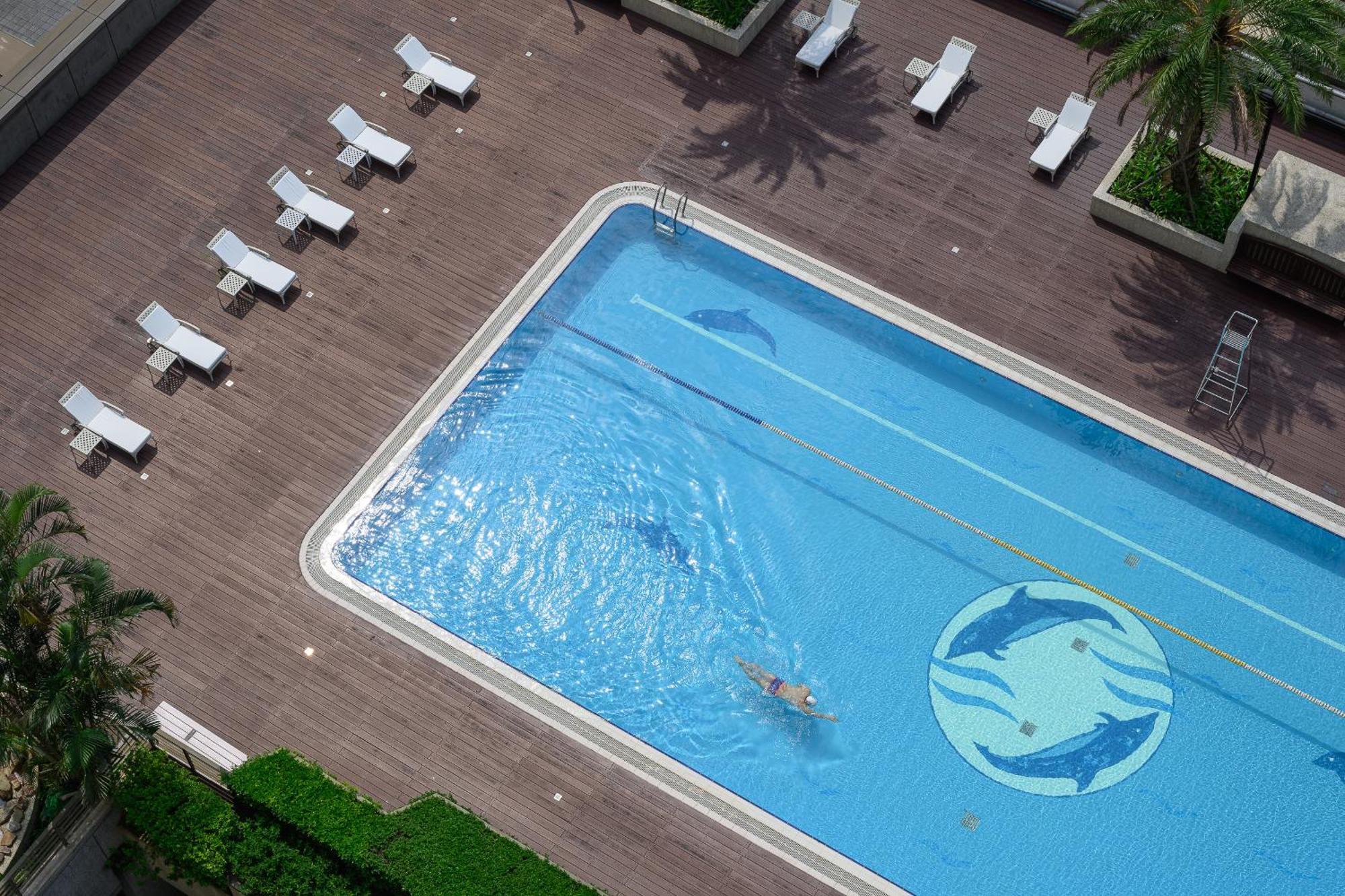 Evergreen Resort Hotel - Jiaosi Jiaoxi Buitenkant foto Swimming pool
