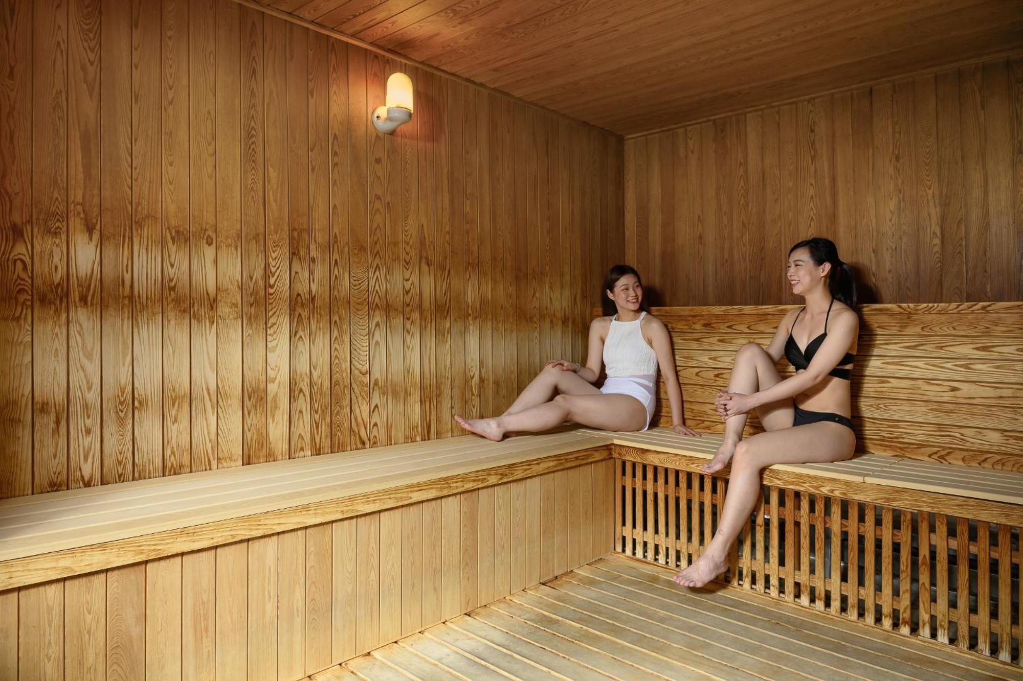 Evergreen Resort Hotel - Jiaosi Jiaoxi Buitenkant foto Sauna